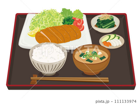 揚げ物_豚カツ_とんかつ定食	 111133974
