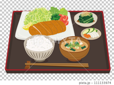 揚げ物_豚カツ_とんかつ定食	 111133974