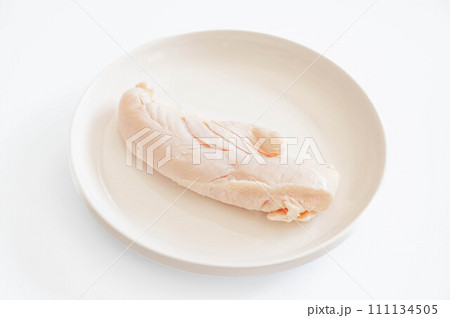 ボイルした鶏ささみ 111134505