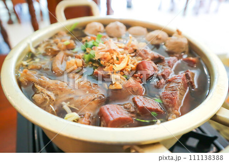 meat soup or beef soup or clear soup ,Thai soup or Chinese soup meat soup or beef soup or clear soup ,Thai soup or Chinese soup 111138388