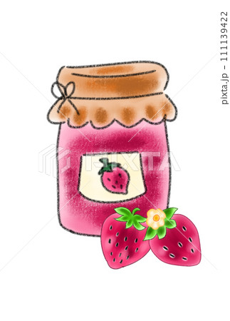 おいしい手作りジャムのイラスト おいしい手作りジャムのイラスト 111139422
