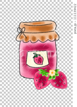 おいしい手作りジャムのイラスト おいしい手作りジャムのイラスト 111139422