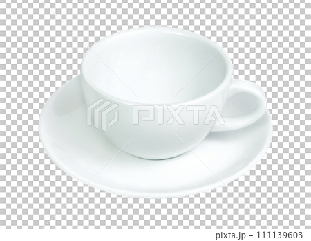 cup coffee isolated 111139603
