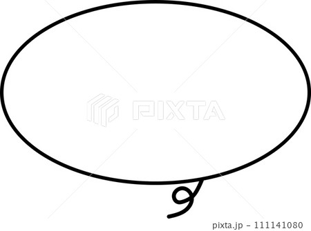 上の吹き出しふわふわ 上の吹き出しふわふわ 111141080