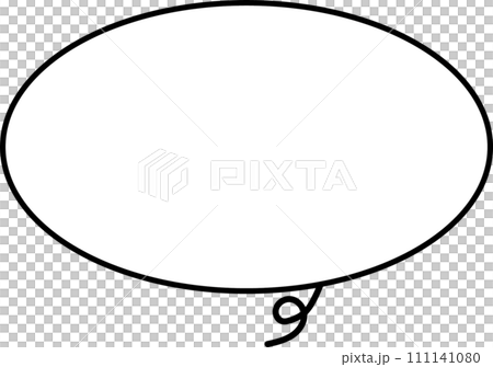 上の吹き出しふわふわ 上の吹き出しふわふわ 111141080