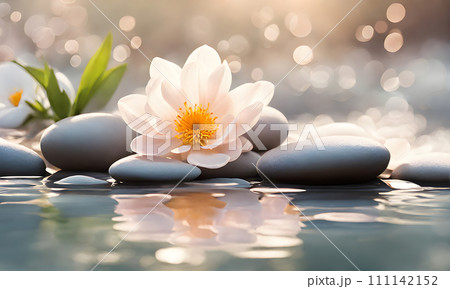 Tranquil spa ambiance Tranquil spa ambiance 111142152