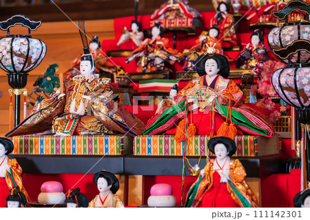 春の堤治神社、美濃地の雛祭〈愛知県一宮市〉 111142301