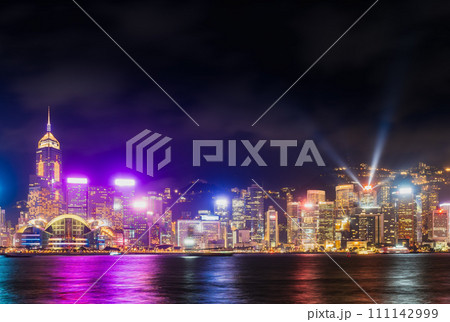 香港ビクトリアハーバー　Symphony of Lights 111142999