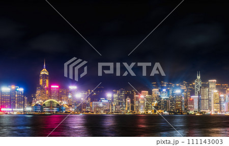 香港ビクトリアハーバー　Symphony of Lights 111143003