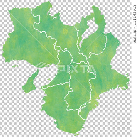 Kinki region prefectural border Kinki region prefectural border 111143915