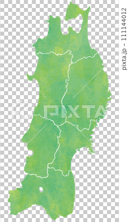 東北地方 県境 111144012