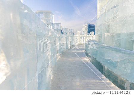 Harbin International Ice and Snow Sculpture Festival is an annual winter festival that takes place in Harbin, China. It is the world largest ice and snow festival. 111144228