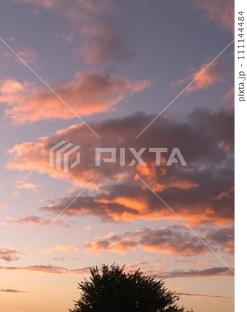 美しい夕焼け空 美しい夕焼け空 111144484