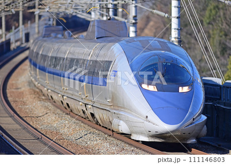 山陽新幹線　岡山ー相生　JR西日本　500系　V3編成（博多）　ひかり　こだま 111146803