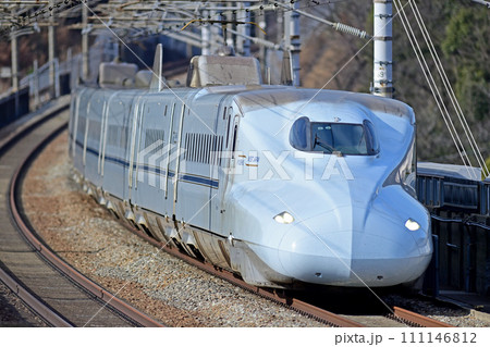 山陽新幹線　岡山ー相生　JR西日本　N700A系7000番台　S6編成（博多）　みずほ　さくら　 111146812