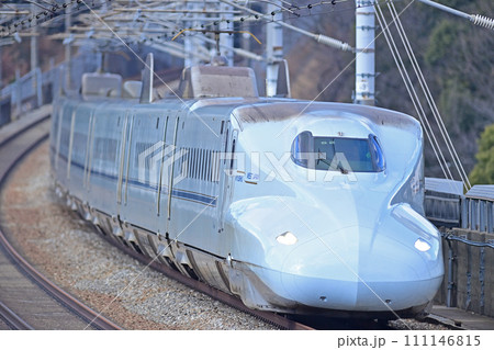 山陽新幹線　岡山ー相生　JR西日本　N700A系7000番台　S2編成（博多）　みずほ　さくら　 111146815