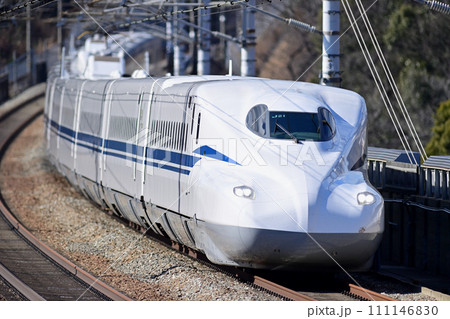 山陽新幹線　岡山ー相生　JR東海　N700S系0番台　J21編成（東京）　のぞみ　ひかり 111146830