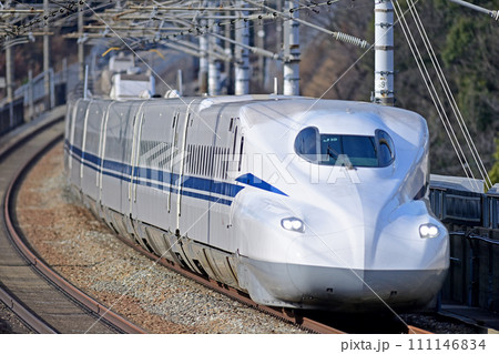 山陽新幹線　岡山ー相生　JR東海　N700S系0番台　J19編成（東京）　のぞみ　ひかり 111146834