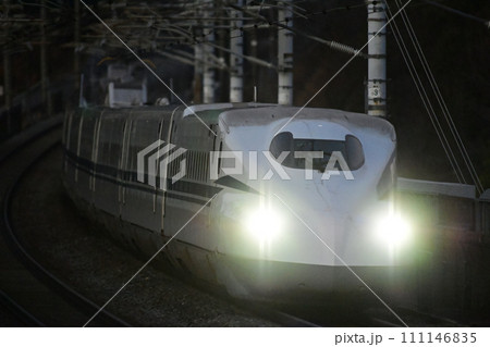 山陽新幹線　岡山ー相生　JR東海　N700S系0番台　J17編成（東京）　のぞみ　ひかり 111146835