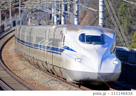 山陽新幹線　岡山ー相生　JR東海　N700S系0番台　J26編成（東京）　のぞみ　ひかり 111146838