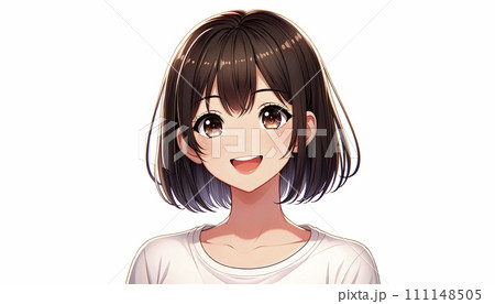 かわいい女性のAI画像 111148505