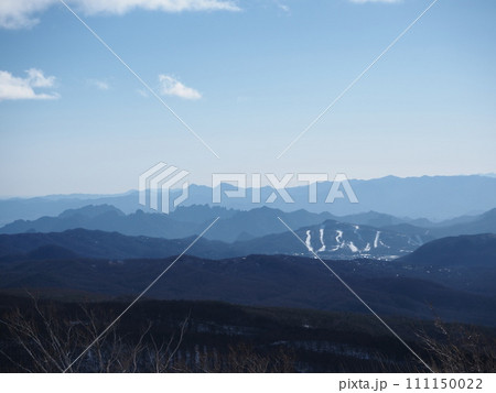 信州から見た妙義山 111150022