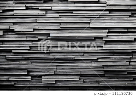 Wood texture background. wooden wall striped. Generative AI. 111150730