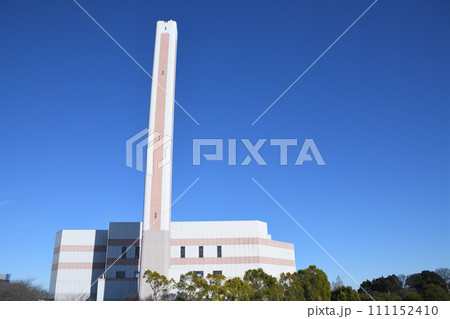 環境センター　晴天の冬景色　荒川土手からの眺め　 111152410