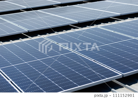 Solar cell photovoltaic panels technology for renewable energy solution on roof. Solar cell photovoltaic panels technology for renewable energy solution on roof. 111152901