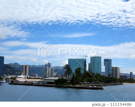 Kewalo Basin point and surrounding condos 111154486