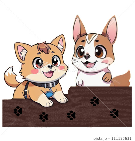 dogs with card dogs with card 111155631