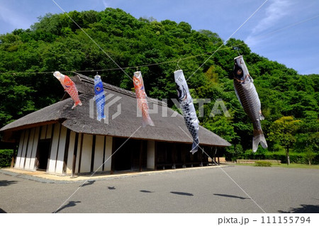 古民家と鯉のぼり　【相模原市大島　5月】 111155794