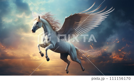 ペガサスのイメージ - image of Pegasus - No7-7 - 111156170