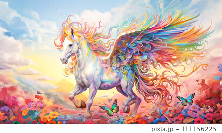 ペガサスのイメージ - image of Pegasus No5-5 - 111156225