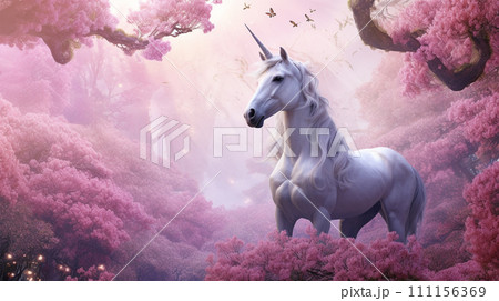 ユニコーンのイメージ - image of Unicorn - No3-7 -  111156369
