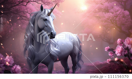 ユニコーンのイメージ - image of Unicorn - No3-8 -  111156370