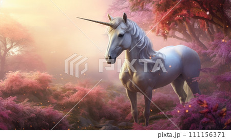 ユニコーンのイメージ - image of Unicorn - No3-9 -  111156371