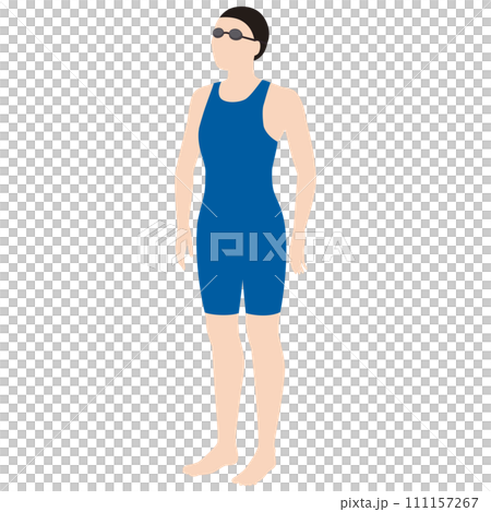 女子競泳選手 111157267