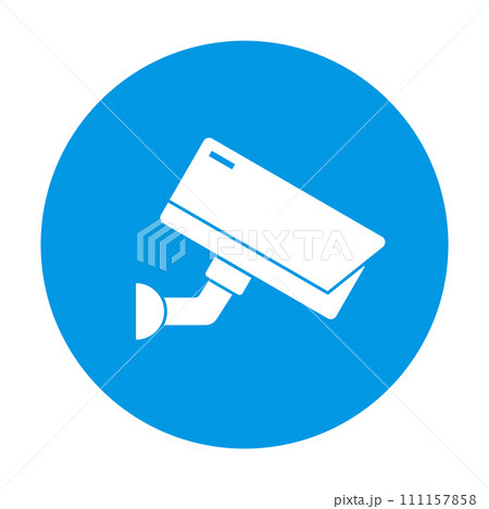 Security camera vector icon for graphic design, logo, web site, social media, mobile app, ui 111157858