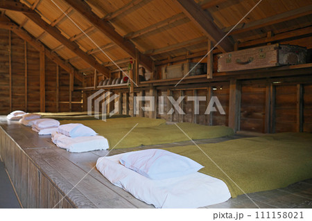 【知覧特攻平和会館 (三角兵舎)】 鹿児島県南九州市知覧町郡 【知覧特攻平和会館 (三角兵舎)】 鹿児島県南九州市知覧町郡 111158021