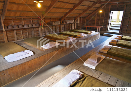 【知覧特攻平和会館 (三角兵舎)】 鹿児島県南九州市知覧町郡 【知覧特攻平和会館 (三角兵舎)】 鹿児島県南九州市知覧町郡 111158023