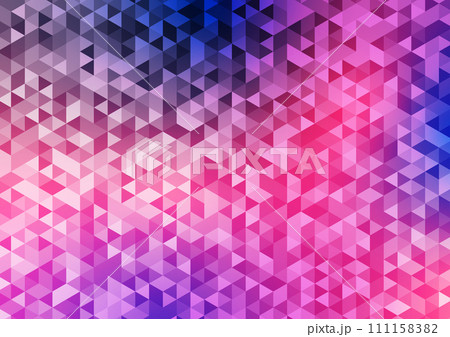 Geometric square box random pattern purple background 111158382