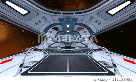 宇宙船内の風景 宇宙船内の風景 111158485