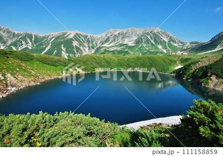 絶景の立山 みくりが池　夏景色 111158859
