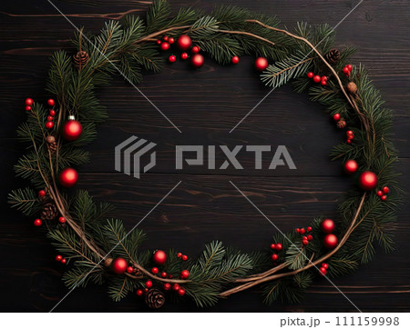 Christmas wreath Christmas wreath 111159998