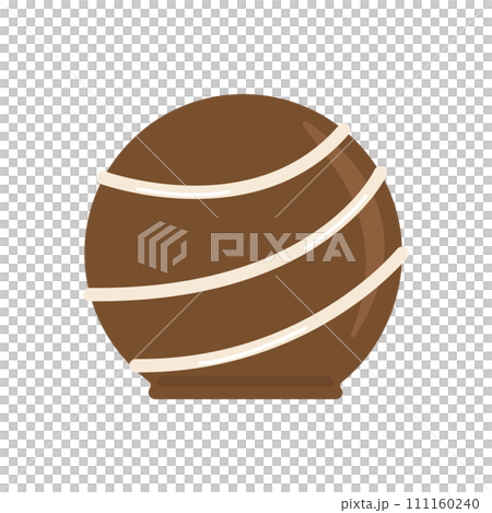 松露巧克力佐白巧克力醬 111160240