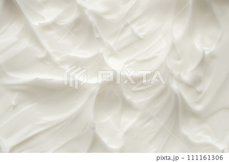 White lotion beauty skincare cream texture cosmetic product background 111161306