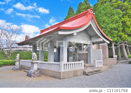 【知覧平和公園 (知覧町護国神社)】 鹿児島県南九州市知覧町郡 111161708