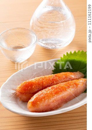 辛子明太子と冷酒 辛子明太子と冷酒 111162199