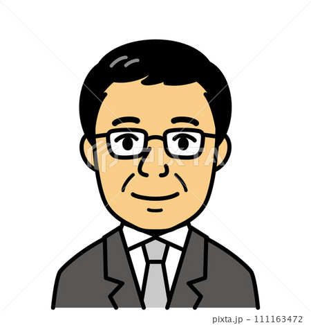 スーツの男性 111163472